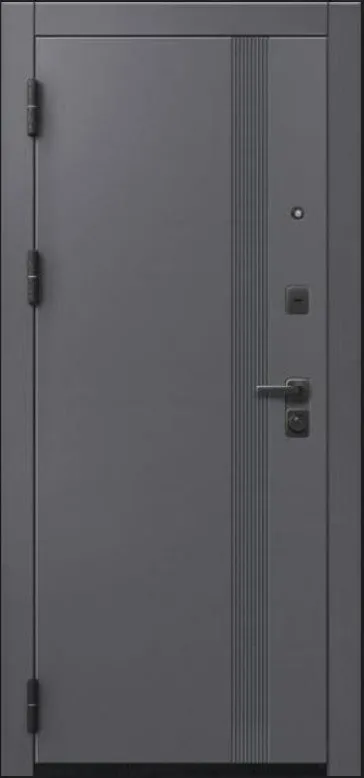 Товар Дверь B(V-17) Черный муар + Кашемир графит - Кашемир грей DIS007355