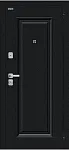 Дверь Браво Мило МФ/BChrome Букле черное/Букле черное/Wenge Melinga DIS007416 фото